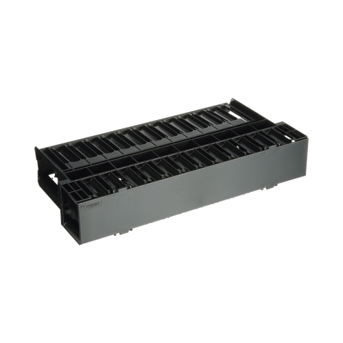 PANDUIT NCMH2 Organizador de Cables Horizontal NetManager, Doble (Frontal y Posterior), Para Rack de 19in, 2UR