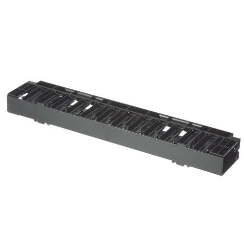 PANDUIT NCMHF1 Organizador de Cables Horizontal NetManager, Sencillo (Solo Frontal), Para Rack de 19in, 1UR
