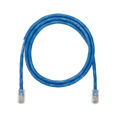 PANDUIT NK5EPC7BUY Cable de parcheo UTP categoría 5e, con plug modular en cada extremo – 2 m – azul