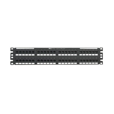 PANDUIT NK5EPPG48Y Panel de Parcheo de Impacto 110, Plano, Categoría 5e, de 48 Puertos, 2UR