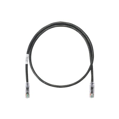 PANDUIT NK6PC10BLY Cable de parcheo UTP Categoría 6, con plug modular en cada extremo – 3 m. – Negro
