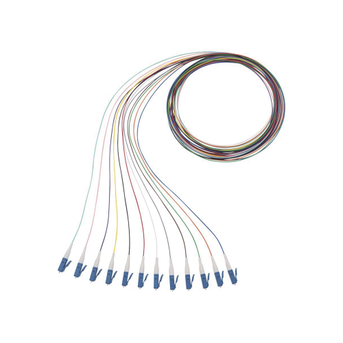 PANDUIT NKFP91BN1NKM001 Kit de 12 Pigtails con Conector LC, Monomodo 9/125 OS2, 900um, de 1 Metro