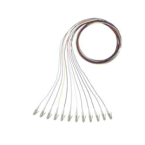 PANDUIT NKFPX1BN1NKM001 Kit de 12 Pigtails con Conector LC, Multimodo 50/125 OM3, 900um, de 1 Metro