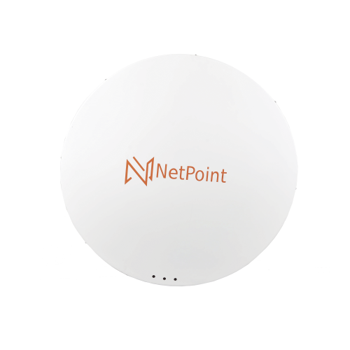 NetPoint NP6 Antena Direccional, 3 ft, 5.9-7 GHz, Ganancia 32 dBi, SLANT de 45 ° y 90°, Incluye Jumpers con conector N-Macho a RPSMA, montaje y radomo incluido.