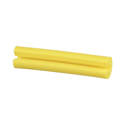 PANDUIT NWSLC-2Y Manguito Porta Etiquetas de Identificación, Para Fibra Simplex de 2 mm, 1 in de Largo, Color Amarillo, Paquete de 100pz