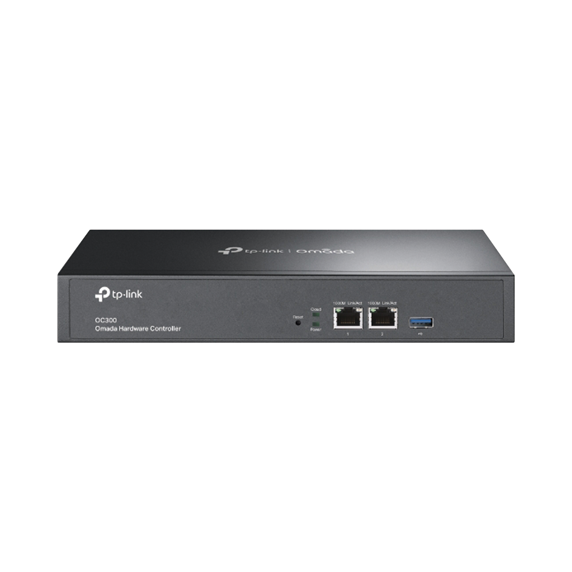 TP-LINK OC300 Controladora Omada para gestionar hasta 500 equipos Omada/ Gestion desde la Nube gratuita, Actualizaciones masivas, 2 puertos Gigabit con PoE af/at