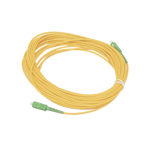 FIBERHOME OFC-SC/APC-SC/APC-S-30-10 Jumper de Fibra Óptica Simplex, Monomodo, con Conectores SC/APC-SC/APC, 10 metros