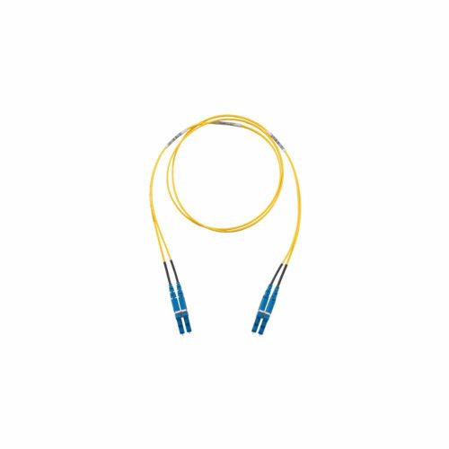 PANDUIT JUMPER DE FIBRA OPTICA MONOMODO 9/125 OS2, LC-LC DUPLEX, OFNR (RISER), COLOR AMARILLO, 25 METROS, F92ERLNLNSNM025