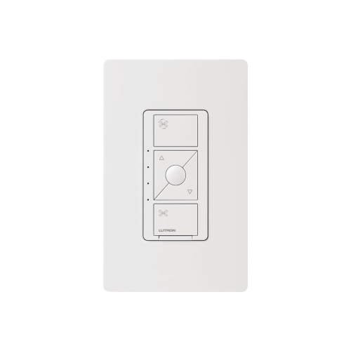 LUTRON CASETA WIRELESS PDFSQNWH (Caseta Wireless) Control de velocidad inalámbrico para ventilador de techo, un solo polo.