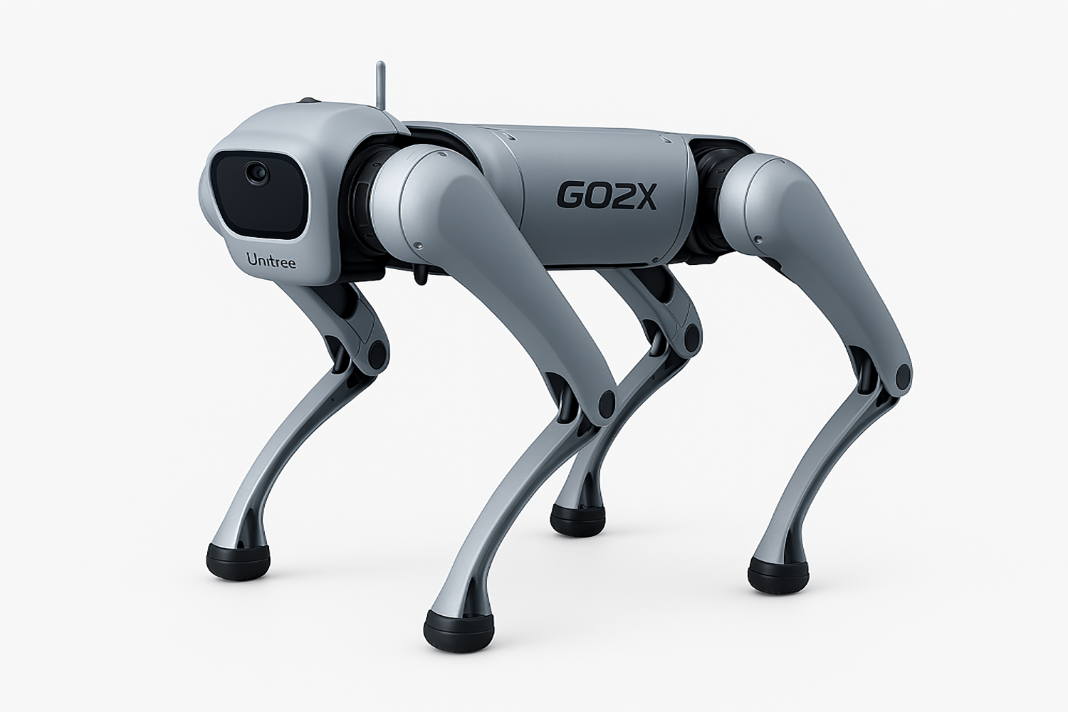 PERRO ROBOT BIÓNICO UNITREE GO2X PARA INSPECCIÓN CON INTELIGENCIA ARTIFICIAL Y CÁMARA INTEGRADA