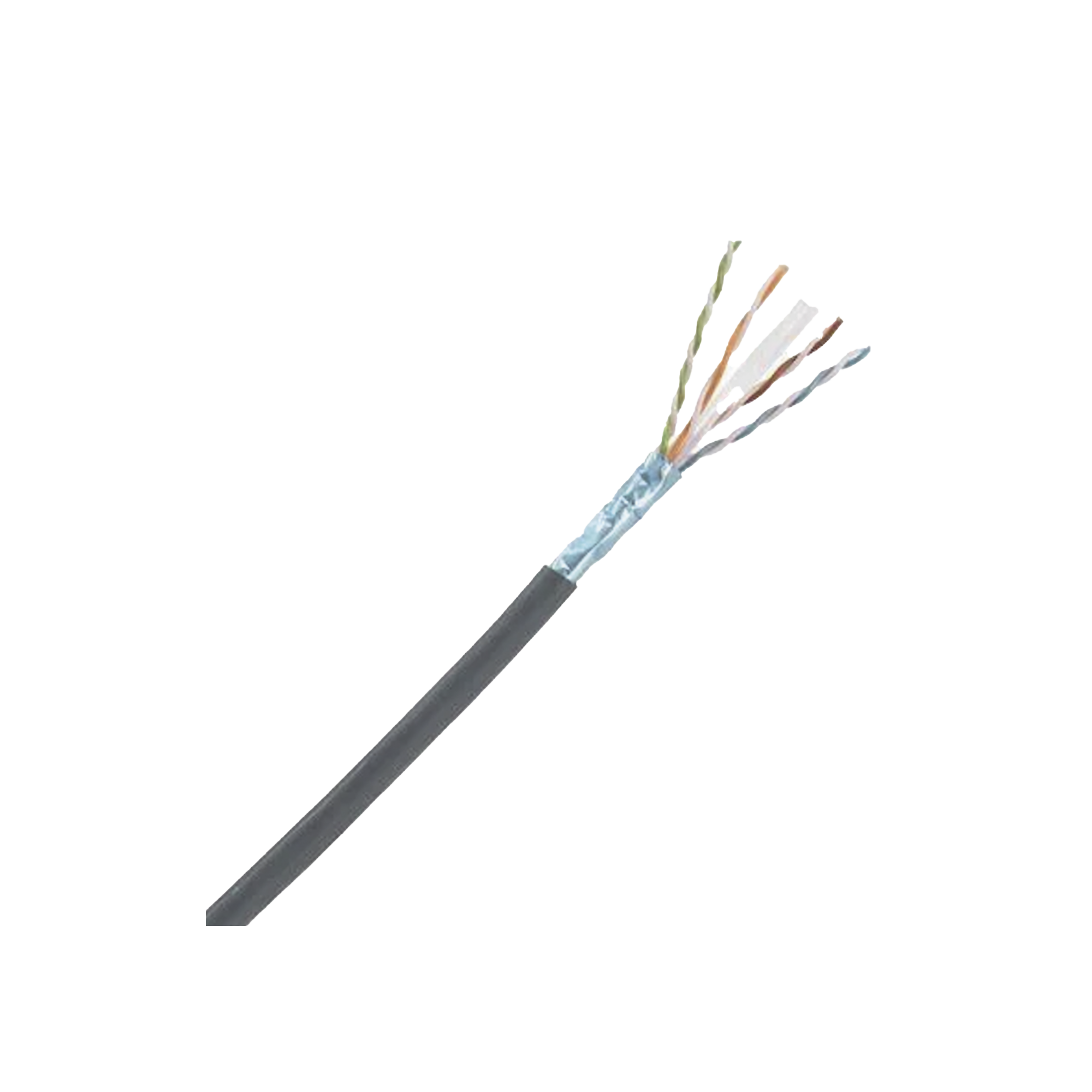 PANDUIT PFL6X04BL-CEG BOBINA DE CABLE BLINDADO F/UTP DE 4 PARES, CAT6A, SOPORTE DE APLICACIONES 10GBASE-T, LSZH (LIBRE DE GASES TÓXICOS), COLOR NEGRO, PARA INTERIOR, 305M