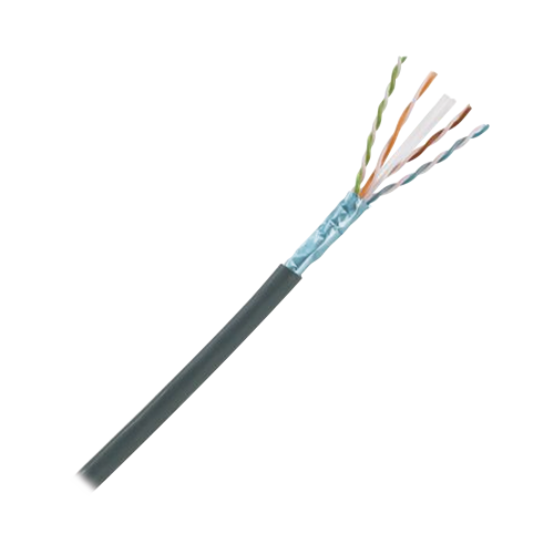 PANDUIT PFO6X04BL-CEG Bobina de Cable Planta Externa con Gel, de 4 pares, Cat6A, Blindado F/UTP, Color Negro, 305m