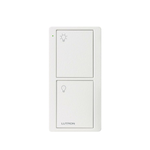 LUTRON ELECTRONICS PJ22BTSWL01 Control remoto PICO 2 botones encender, apagar, complemente con un switch on/off, Caseta, RA2, RadioRa2