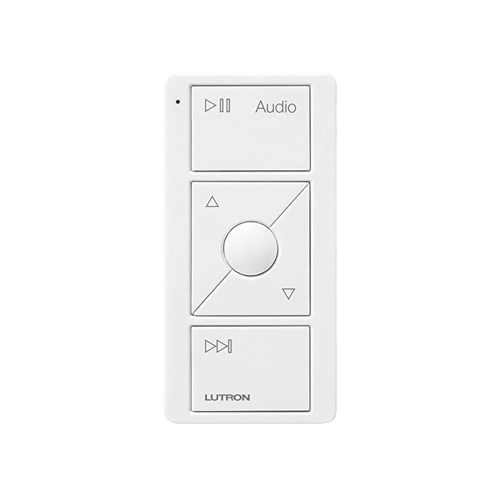 LUTRON ELECTRONICS PJ23BRLGWHA02 Control PICO 3 botones, control de audio, integrable con SONOS u otras marcas.