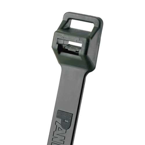 PANDUIT PLT12EH-Q0 Cincho de Nylon 6.6, Extra Resistente, 1019mm largo x 12.7mm ancho, Color Negro Exterior, Resistente a Rayos UV, Paquete de 25 Piezas