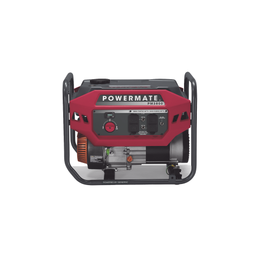 POWERMATE PM3800 Generador Inversor Portátil a Gasolina, 3 kW, 120Vac, Arranque Manual