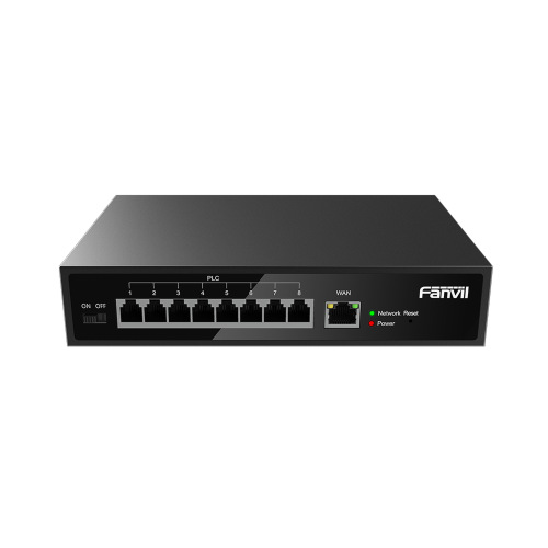 FANVIL PN8 Switch PoE de 2 Hilos para telefonos Fanvil X303-2 , 8 puertos RJ11