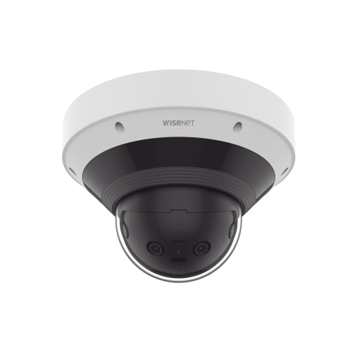 Hanwha Techwin Wisenet PNM-C9022RV Cámara IP 8 MP Antivandálica Panorámica 180 o 209º, H.265 & WiseStream, IP66, IK10, PoE+