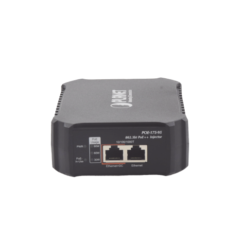 PLANET POE-175-95 Inyector PoE 802.3bt 95 Watts Gigabit c/Fuente Interna