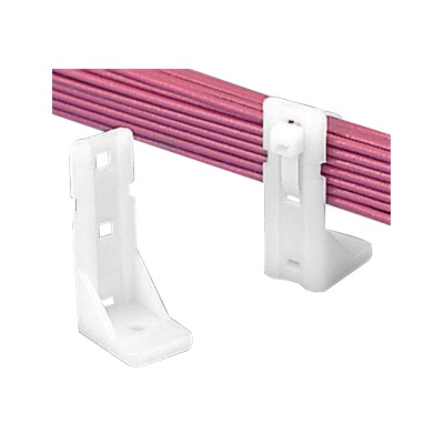PANDUIT PP2S-S10-X Sujetador-Separador Pan-Post de Nylon 6.6, Para Fijación de Mazos de Cables con Cinchos, Uso Interior, Color Natural, 1 Pieza