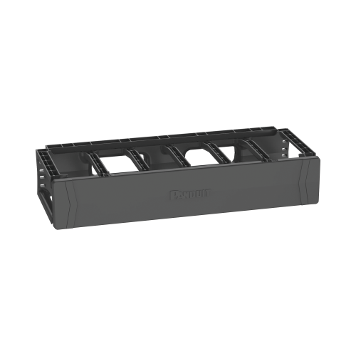 PANDUIT PR2HF2 Organizador de Cables Horizontal PatchRunner™, Sencillo (Solo Frontal), Para Rack de 19in, 2UR