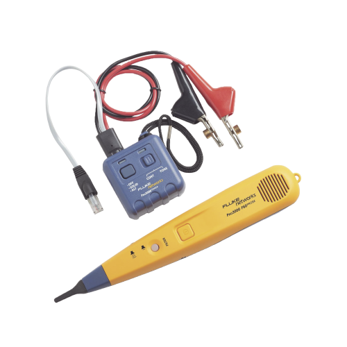 FLUKE NETWORKS PRO3000F60-KIT Generador y Sonda (Detector) de Tonos PRO3000™, Con Filtrado de Señales a 60Hz, Para Identificación de Señales Analogicas en Cableado Inactivo