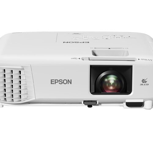 Proyector EPSON V11H982020 – 3600 Lúmenes ANSI, 10000 H, Blanco