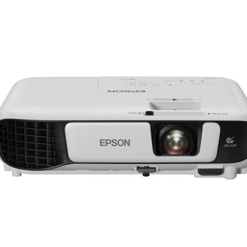 Proyector EPSON Powerlite W52+ – 4000 Lúmenes ANSI, 3LCD, WXGA (1280×800)