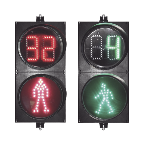 ACCESSPRO PROLIGHTPAST Semáforo Peatonal, Cuenta Regresiva, Rojo, Verde, Dinamico, Diámetro 20 Cm.