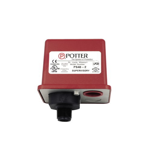 POTTER PS401A Supervisor de Doble Switch de Alta y Baja Presion SPDT 10-60 PSI