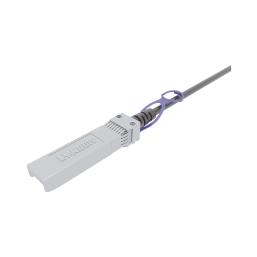 PANDUIT PSF1PZA1MBL Cable de Alta Velocidad Twin-axial (DAC), SFP+ a SFP+ 10G, Color Negro, de 1 Metro