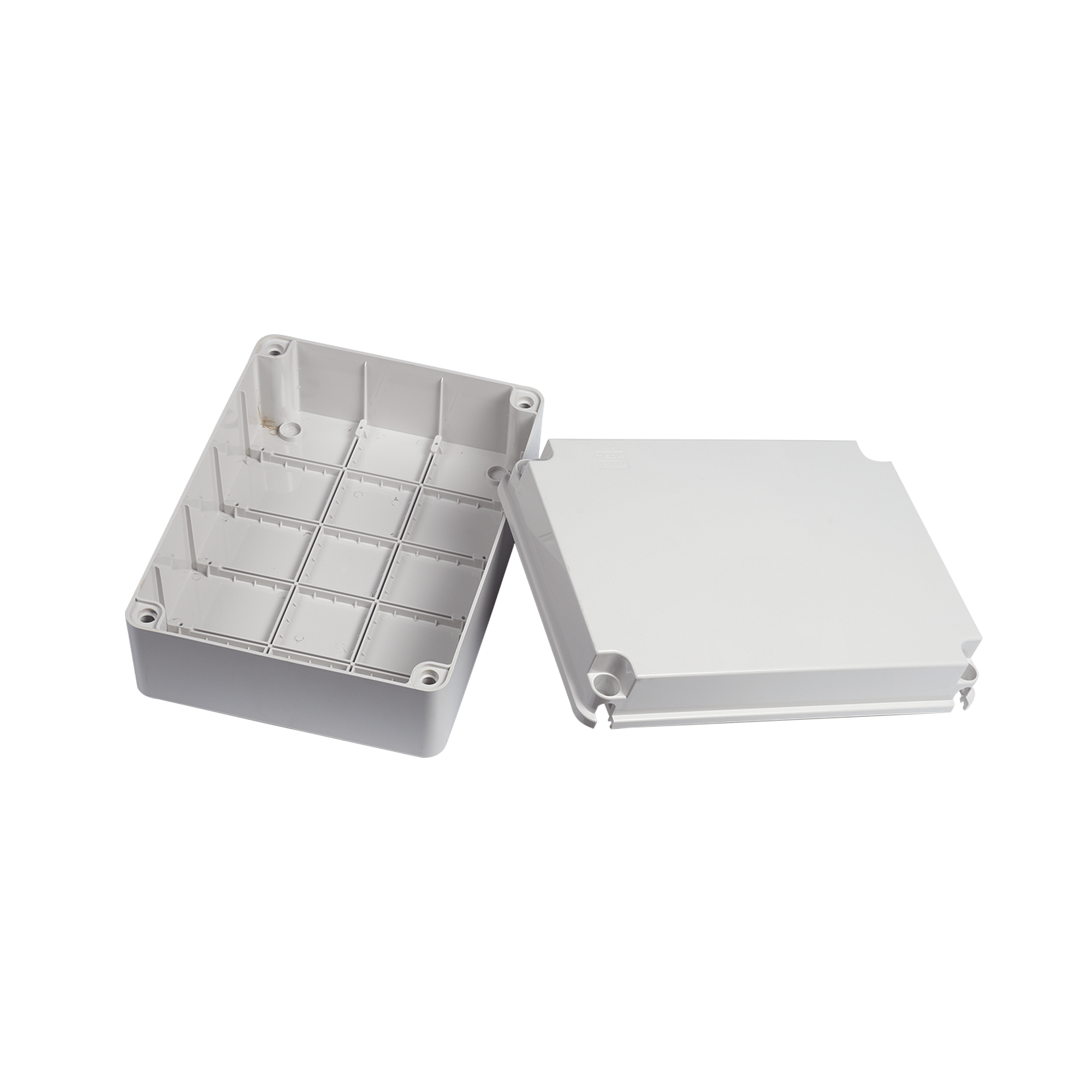 PRECISION PST-1924-E Gabinete de Plástico IP55 (190 X 240 X 95 mm). Protección EMI. Para Instalaciones Comerciales, Residenciales e Industriales. Incluye Tornillería para su Tapa.