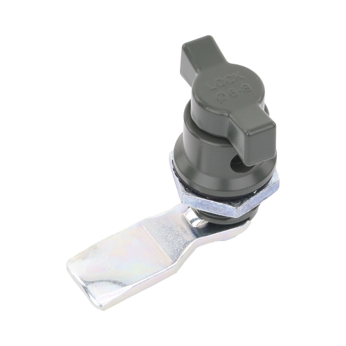 PRECISION PST-LS1 Cerradura de Medio Giro para Gabinetes Línea PST (Acero). Cuenta con Opción para Instalar Candado (no incluido).