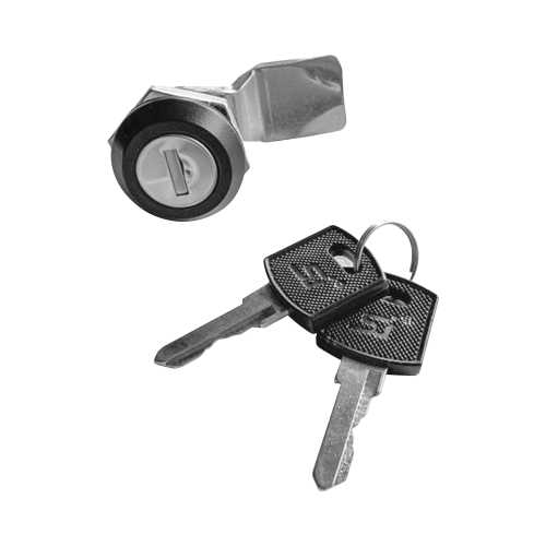 PRECISION PST7053E Cerradura con Paleta Metálica con 2 llaves para Gabinetes PST de Poliéster.