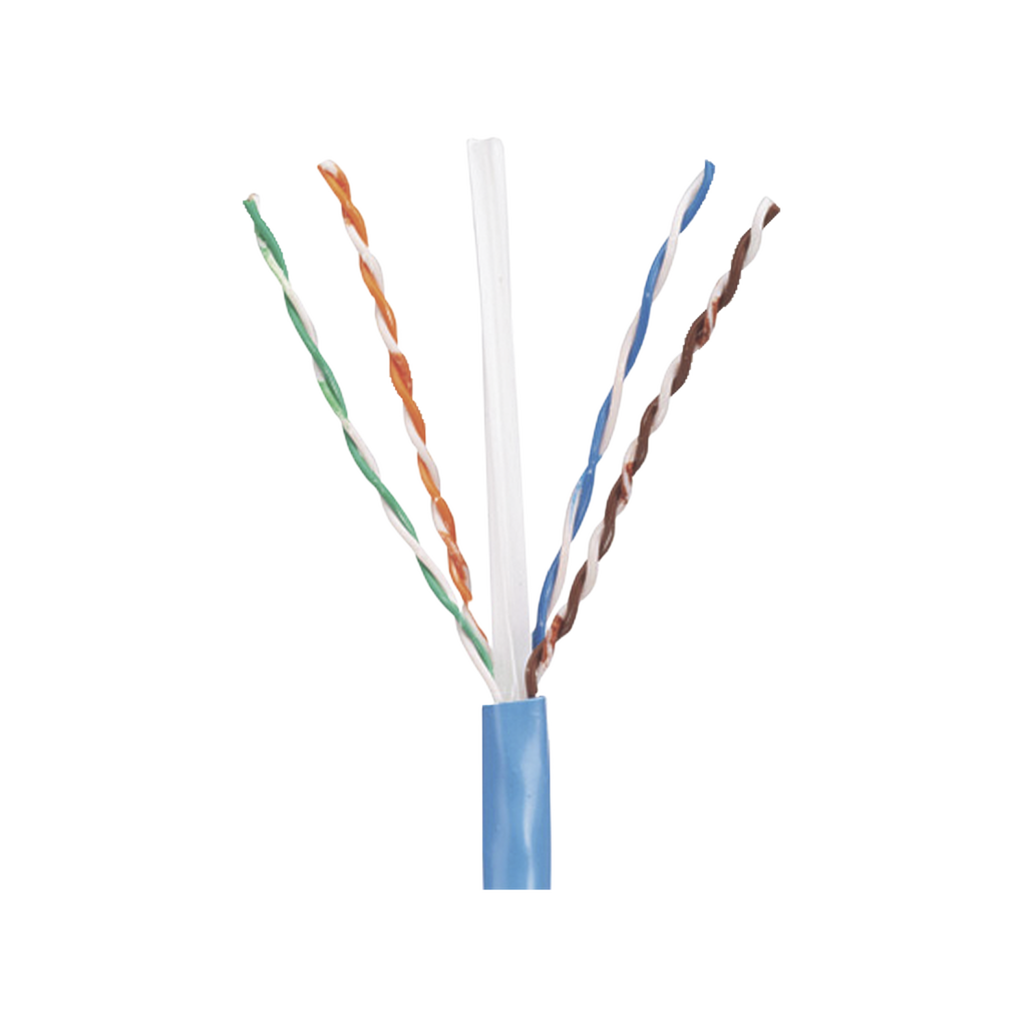 PANDUIT PUC5C04BU-CE Bobina de Cable UTP 305 m. de Cobre, PanNet, Azul, Categoría 5e (24 AWG), PVC (CM), de 4 pares