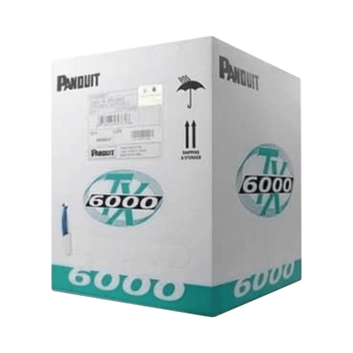 PANDUIT PUC6004YL-ME Bobina de Cable UTP 305 m. de Cobre, TX6000™ PanNet, Reelex, Amarillo, Categoría 6 Mejorado (23 AWG), PVC (CM), de 4 pares