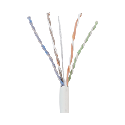 PANDUIT PUP5C04WH-F Bobina de Cable UTP 305 m. de Cobre, TX5e™ PanNet, Blanco, Categoría 5e, 24 AWG, CMP (Plenum), de 4 pares