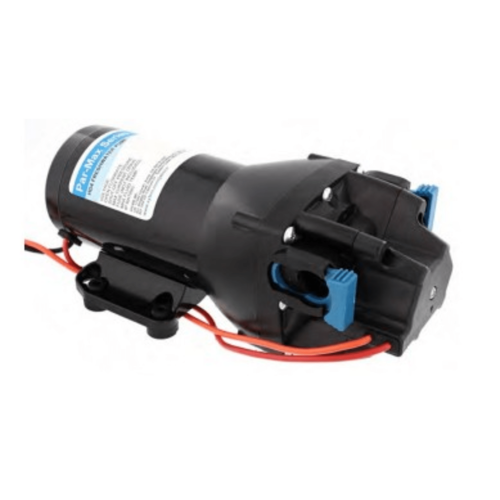 JABSCO Q401J-118S-3A Bomba controlada por presión Par Max HD 4′ a 12 Vca, alta presión 60 psi 15 lpm, 4 gpm