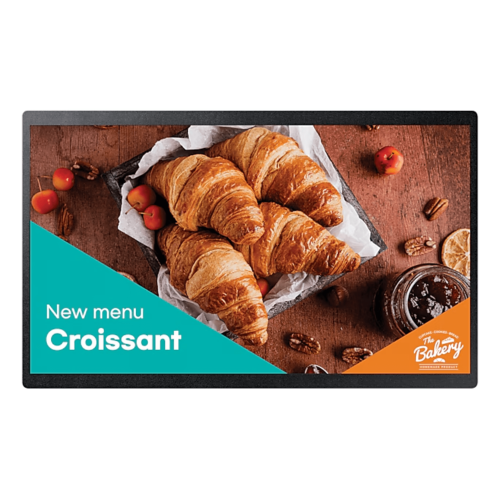 SAMSUNG ELECTRONICS QB24C Pantalla Profesional LED de 24″, FHD (1920x1080p) /HDMI, Compatible VESA, Compatible con Samsung VXT y Magic info.