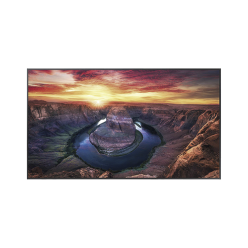 SAMSUNG ELECTRONICS QM50C Pantalla Profesional LED de 50″, UHD 4K (3840x2160p), Entradas de Video HDMI/DisplayPort, USO 24/7, Compatible VESA, Compatible con software MagicInfo