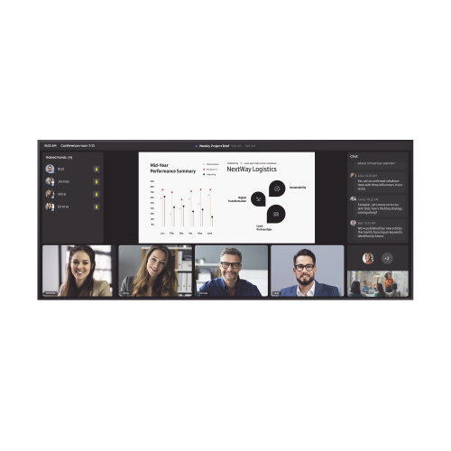 SAMSUNG ELECTRONICS QP105D-5K Pantalla Profesional WIDE 105″ 5K, 500 nits, Para uso 24/7, Tizen 8, HDMI, Dysplay port, bocinas integradas, Eco Sensor, Soporta Rotacion de imagen Pivot