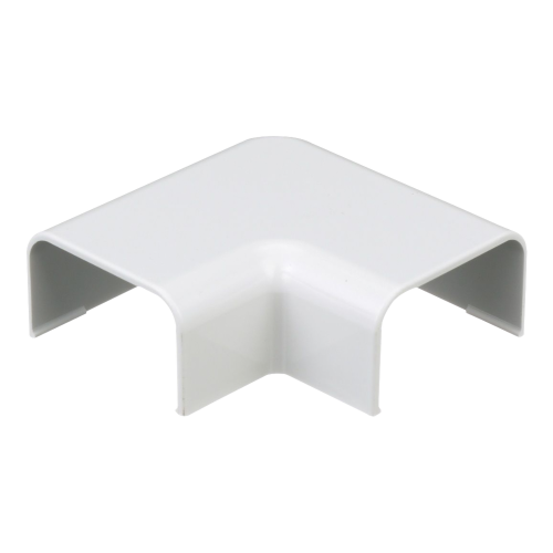 PANDUIT RAF10WH-X Conexión en ángulo recto «L», para uso con canaleta LD10, material ABS, Color Blanco
