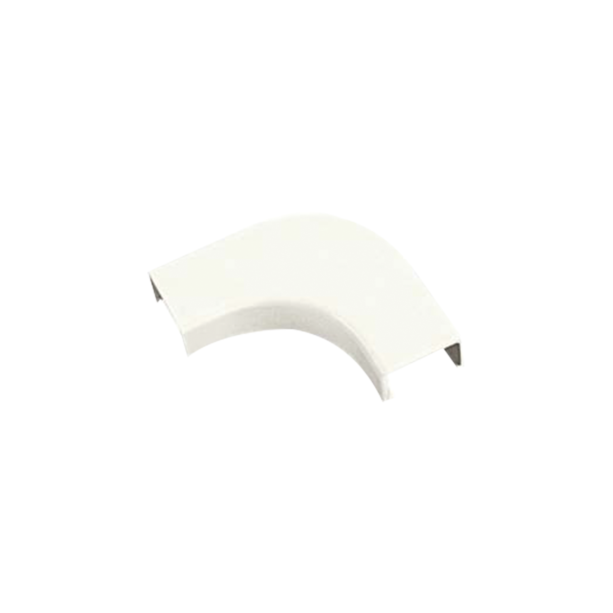 PANDUIT RAFC5IW-X Curva de radio controlado, para uso con canaleta LD5, material ABS, Colo Blanco Mate