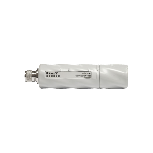 MIKROTIK RBGROOVEGA-52HPACN (GrooveA 52 ac) Punto de Acceso y CPE en 2.4 o 5 GHz 802.11 a/b/g/n/ac conectorizado, «Incluye Antena Omnidireccional»