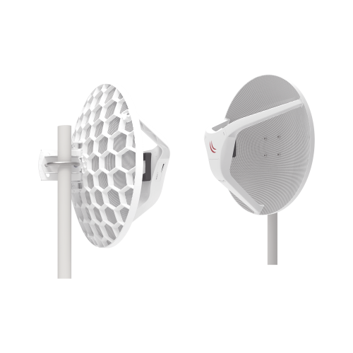 MIKROTIK RBLHGG-60AD-KITR2 (Wireless Wire Dish) Enlace completo de 60GHz, Hasta 2Gbps, «Listos para Conectarse»
