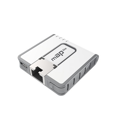 MIKROTIK RBMAPL-2ND (mAP lite) Mini Access Point 1 Puerto Fast Ethernet, Wi-Fi 2.4GHz 802.11b/g/n