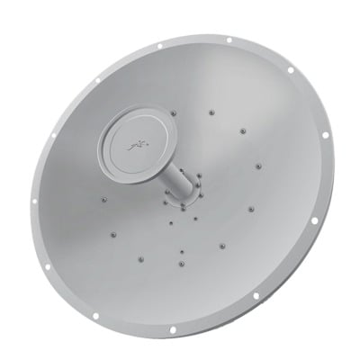 UBIQUITI RD-5G30 Antena Direccional RocketDish airMAX, ideal para enlaces Punto a Punto (PtP), frecuencia 5 GHz (4.9 – 5.8 GHz) de 30 dBi