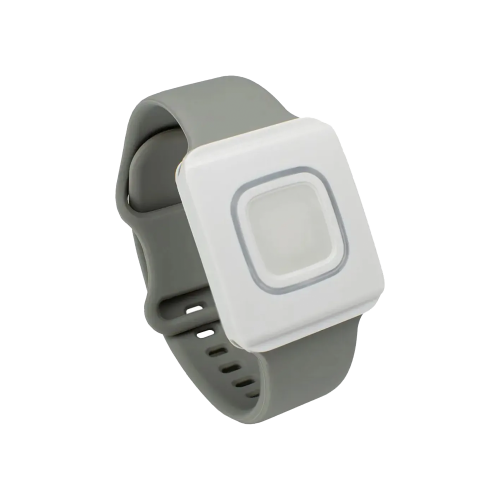 M2M SERVICES RE603P ALULA – Collar Panico Alula, Inalambrico, Tres IDs de Sensor, Montaje en Muñeca, Cuello, Cinturón y Superficie