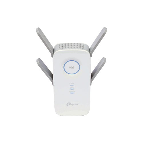TP-LINK RE650 Repetidor, Extensor de Cobertura WiFi AC, 2600 Mbps, doble banda 2.4 GHz y 5 GHz, con 1 puerto 10/100/1000 Mbps, 4 antenas externas