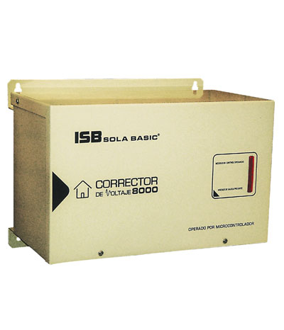 Regulador Industrias Sola Basic 8000 VA – Beige, Hogar, 8000 VA